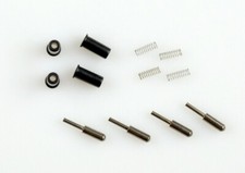 4 Stromabnehmer Spur 1 Federn Hülsen schwarz, Durchmesser 4,5mm (1Z-113/00)