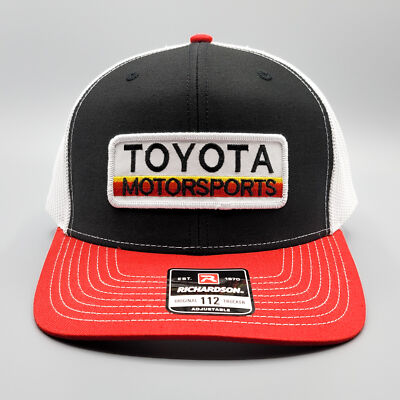Toyota Hat, Vintage Trucker, TRD Motorsports Patch, Richardson 112