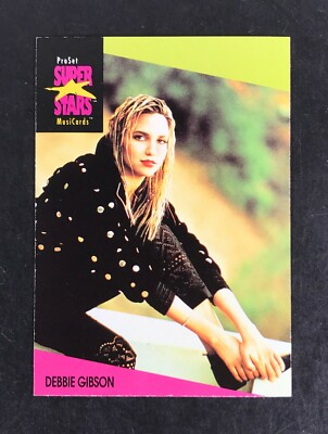 DEBBIE GIBSON Trading Card #43 ProStar SUPER STARS MusiCards 1991