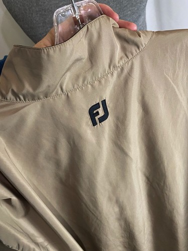 Dry Joys Footjoy Wind Golf Zip SWEATER Large L  - Afbeelding 14 van 14