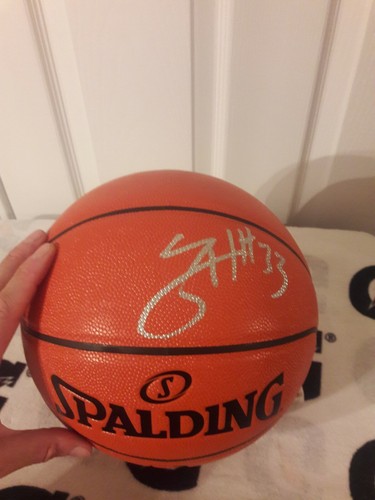Tobias Harris Philadelphia 76ers Signed NBA Replica GAME Basketball PHOTO PROOF - Picture 6 of 6