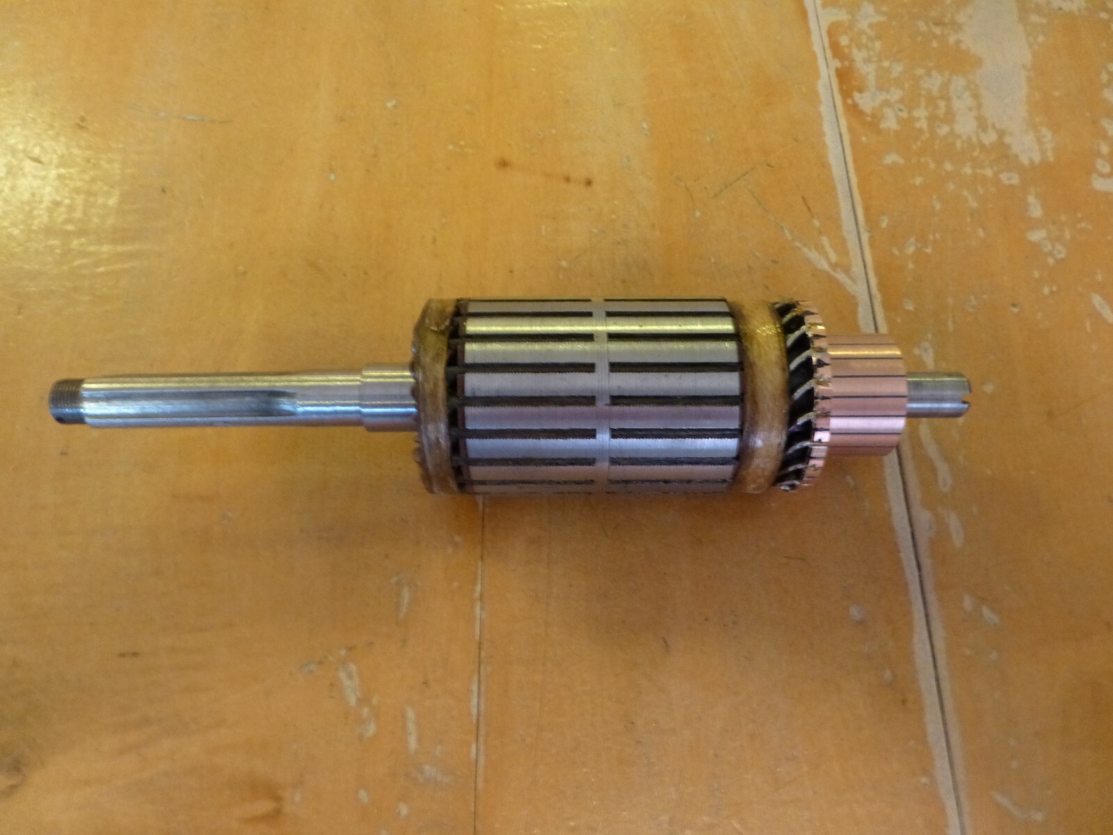 Austin 7 Seven refurbished starter motor. Lucas M35A Rewound armature