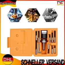 Bohrkopfsatz Werkzeugsatz Fräsmaschinenzubehör für Fräsumform- und Bohrmaschinen