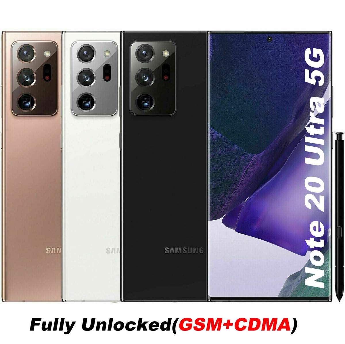 Galaxy - 【S】Galaxy Note20 Ultra5G/355516650738988 Samsung Galaxy Note20 Ultra 5G 128GB Unlocked Android Phone