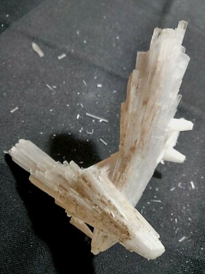 glassy scolecite crystal cluster mineral specimen 435