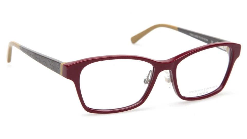 NUEVO PRODESIGN DINAMARCA 1799-1 c.4032 Rojo Gafas 51-15-130mm Foto 3 de 4