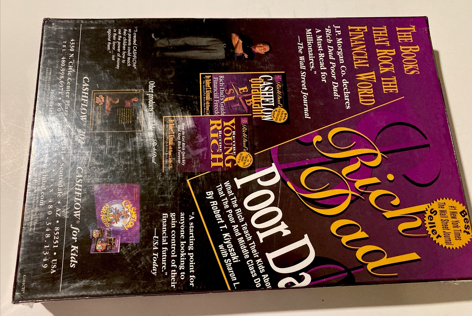 New Sealed - CASHFLOW 101 Board Game - Rich Dad Poor Dad - Robert Kiyosaki 