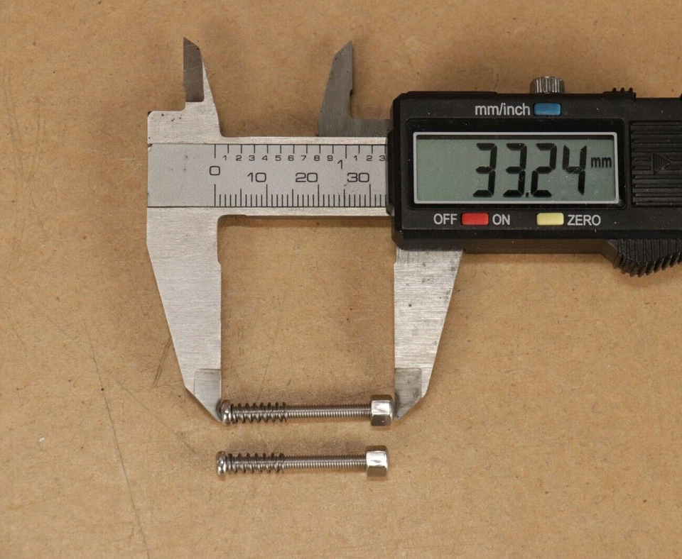 Новый 30 мм задний Dropout регулировки винты, пружины, крышка пара винтажный - Изображение 4 из 4