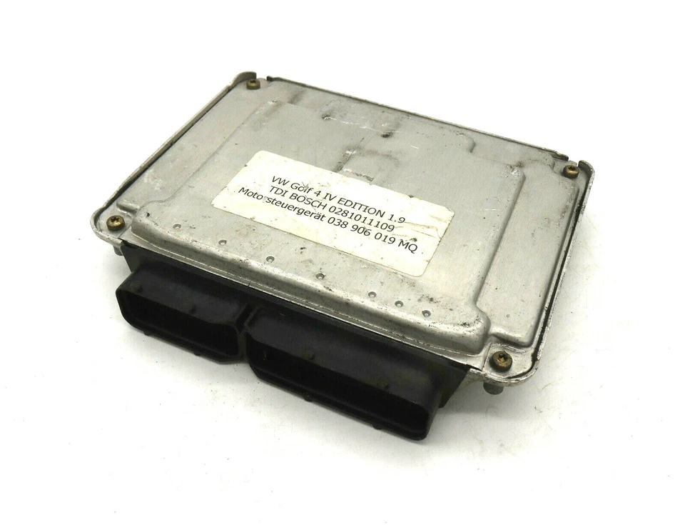 Boîtier De Moteur Diesel Bosch 038906019MQ 0281011109 Pour VW Golf 4 IV 1.9TDI - Photo 1/1
