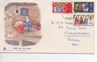 GB - First Day Cover - (TC06)  1969 Christmas - Pmk Teesside