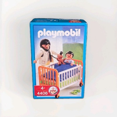 Playmobil 4406: Arzt/Kind/Krankenhausbett - Box neu und versiegelt
