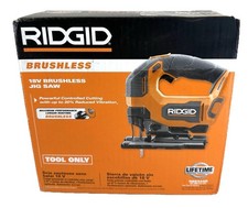 Ridgid 18V Brushless Cordless Jig Saw W/ Blade & Dust Port Tool Only R86344B