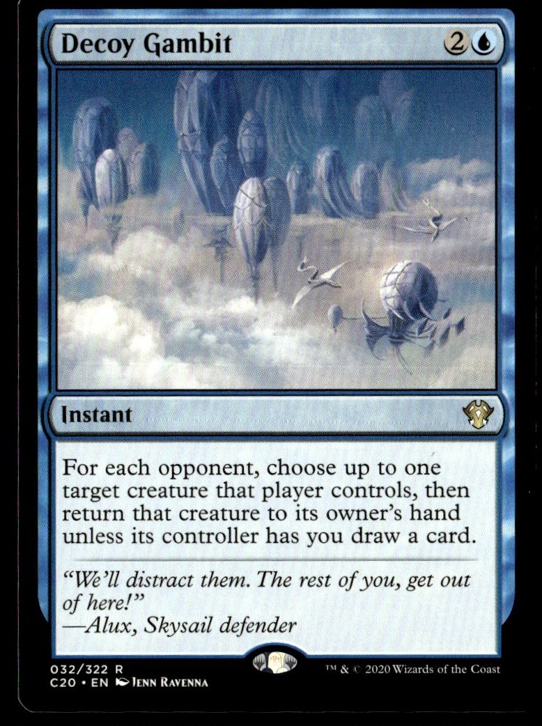 2020 Commander 2020 Decoy Gambit Commander/Rare #32