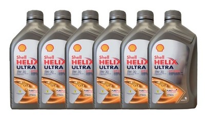 Shell Helix Ultra ECT MULT 5W-30 Motoröl MB-229.52 BMW LL04 VW 504 /507 6 Liter