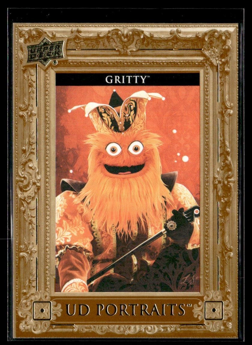 2023-24 Upper Deck UD Portraits Mascot Gritty Philadelphia Flyers #P31
