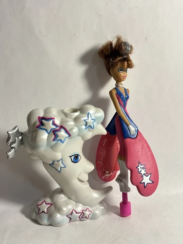 2004 Sky Dancer Camille Rare original moon base (damaged wing)