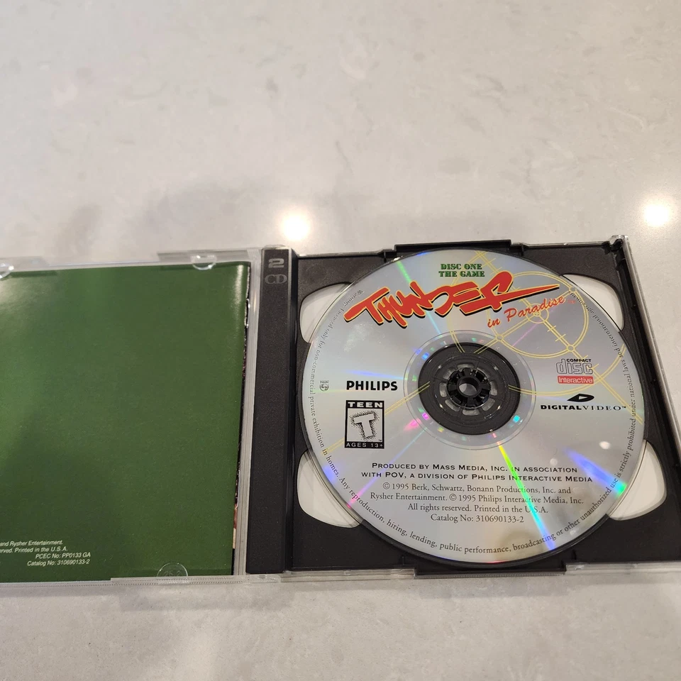 Thunder in Paradise (Philips CD-i, 1995) Complete. Tested - Image 2 of 4