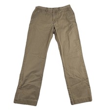 Polo Ralph Lauren Mens Classic Cotton Twill Beige Chino Pants fits 31 31