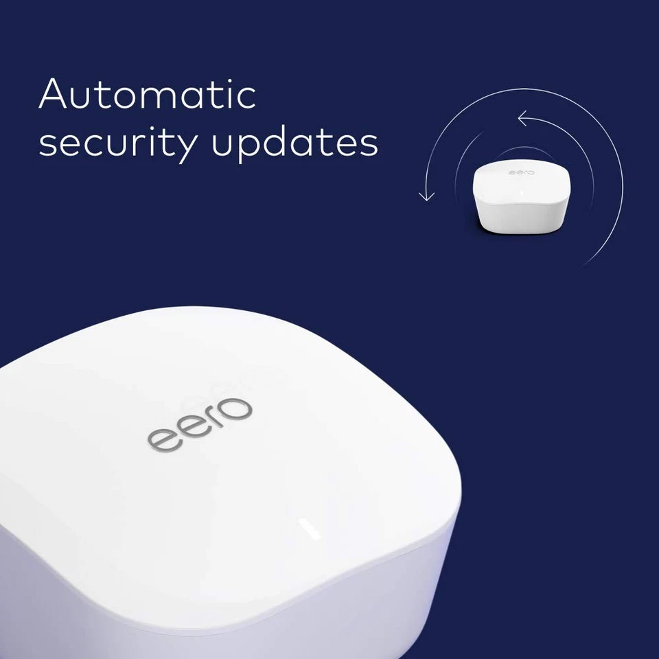 Amazon eero mesh wifi router, Supports plans up to 550 Mbps, 1500 sq ft coverage - Image 3 of 4