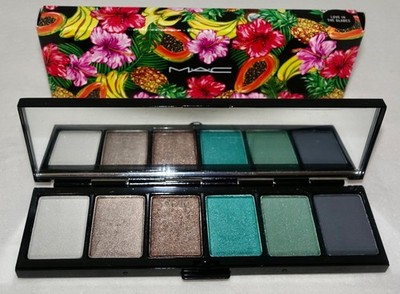 MAC Eye Shadow x6 Palette  ''LOVE IN THE GLADES'' 0.10oz Discontinued