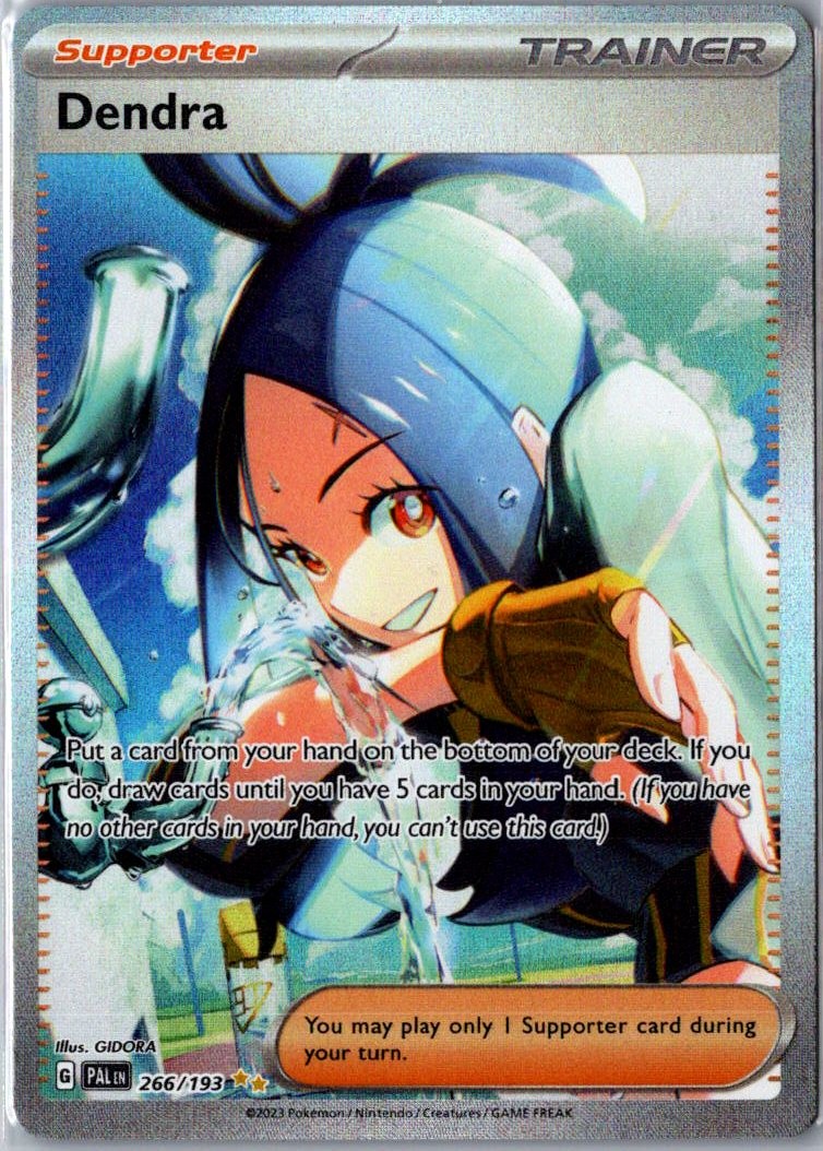 Dendra 266/193 - Paldea Evolved Pokemon NM