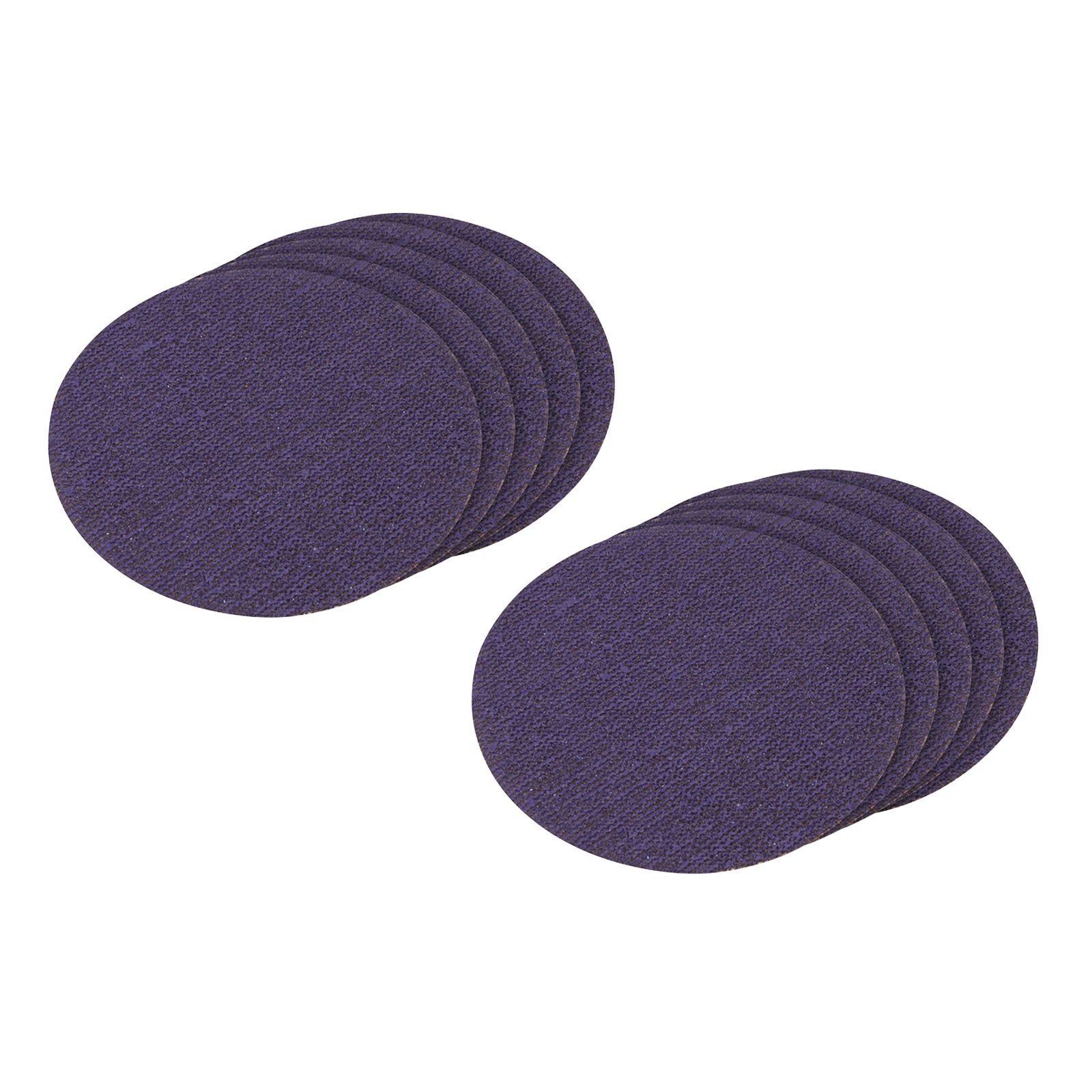 Sealey Ceramic Mesh Sanding Disc 125mm 80Grit - Pack of 10 - MSS12580
