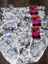 Maidenform 3-Pair Womens Bikini Underwear Nylon Blend Barely There A  S/5