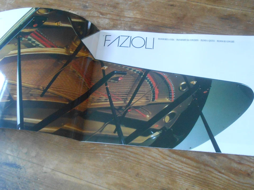 catalogue de vente pianos à queue Fazioli,no Pleyel,Steinway - Immagine 3 di 4