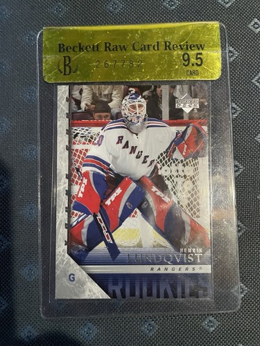 Henrik Lundqvist #216 2005 Upper Deck card