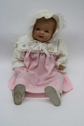 Vintage 1935+ Regal USA Hug Me Kiddie Pal Doll 24" Composition Flange Head Crier