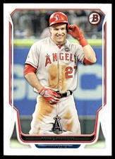Mike Trout 2014 Bowman #168 Los Angeles Angels MLB READ FREE SHIP AutographDen