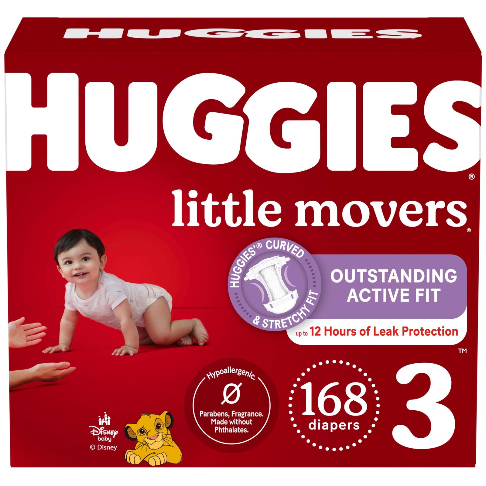 S Size 3 - Huggies Little Movers 16-28 Lbs