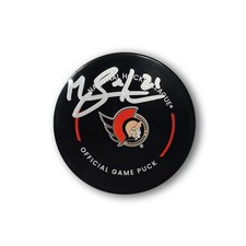 Mathieu Joseph Autographed Ottawa Senators Official Hockey Puck