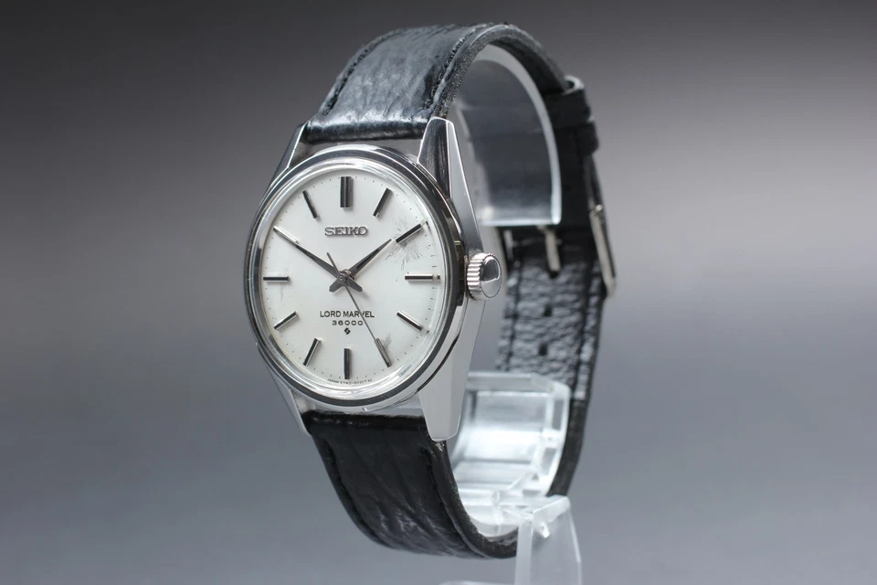 Orologio da uomo vintage 1969 [Exc+5] Seiko Lord Marvel 36000 5740-8000 a... - Immagine 3 di 4