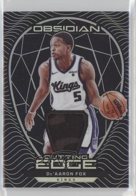 2023 Panini Obsidian Cutting Edge Memorabilia 138/249 De'Aaron Fox #CE-FOX 13bp