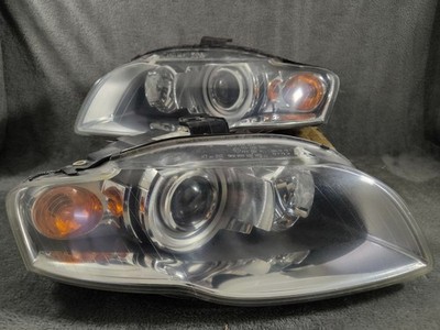 GENUINE XENON HID AUDI A4 B7 PROJECTOR FRONT HEAD LIGHTS LAMPS HEADLIGHT 1PAIRS