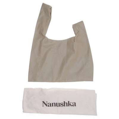 Nanushka, Handtasche, Damen, Beige, Einfarbig, 35, 1, 26 cm #uEU