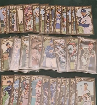 2015 TOPPS VERSCHIEDENE GYPSY QUEEN MINI BASEBALL KARTEN x 44 fast neuwertig