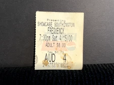 Vintage Movie Ticket Stub Frequency 