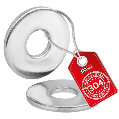 Unterlegscheiben Karossieriescheiben M3-M12 Ø 9-37 mm DIN9021 Edelstahl SOTECH