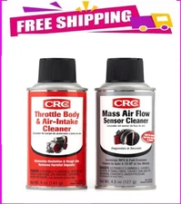 CRC Mass Air Flow & Throttle Body Single-Use Cleaner Twin Pack Kit