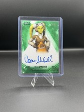 2025 Topps Star Wars Smugglers Outpost Stellar Hera Syndulla card Auto Green /99