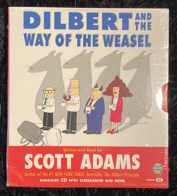 Dilbert and the Way of the Weasel CD by Scott Adams (2002) - New Sealed