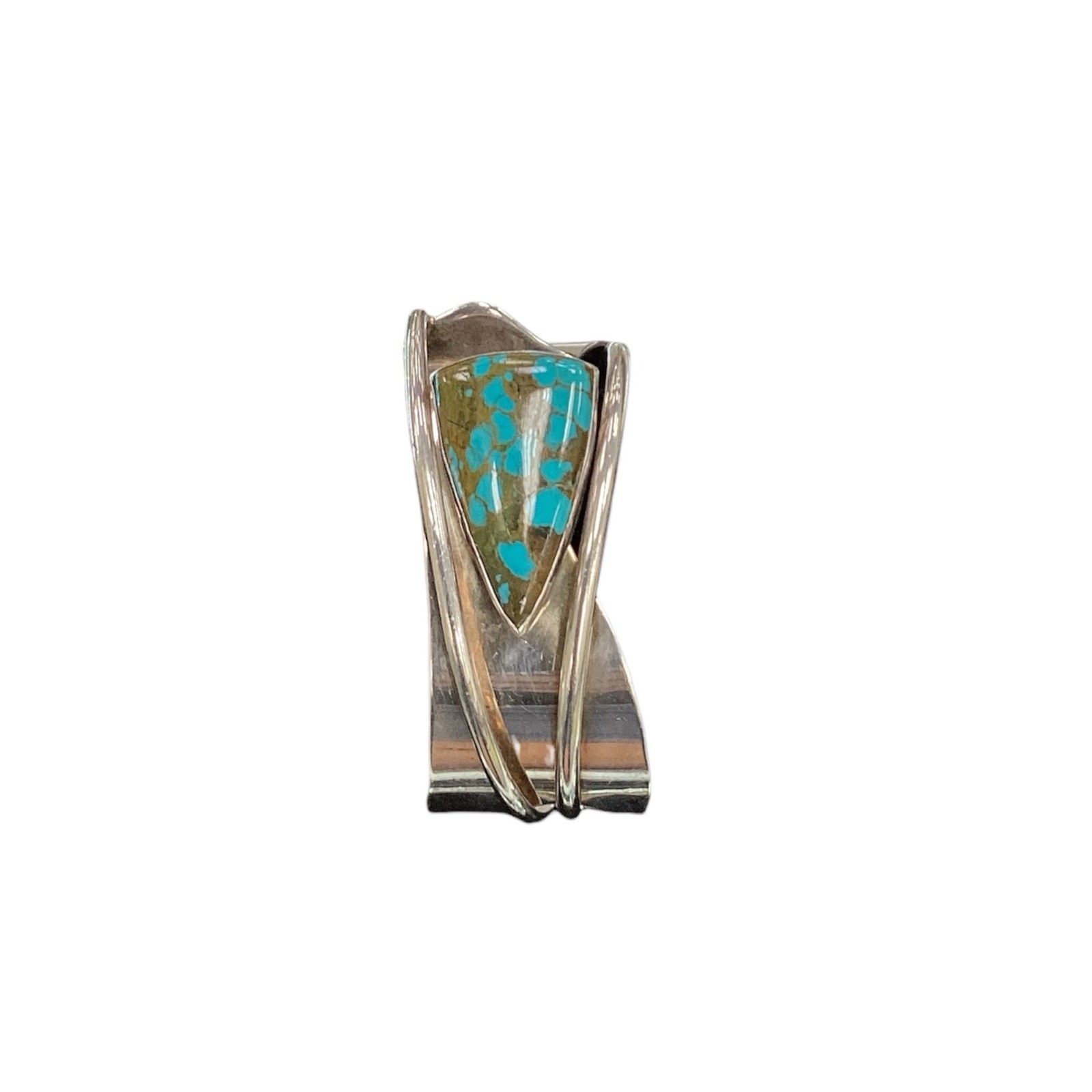 Turquoise 925 Sterling Silver Bangle - Gem