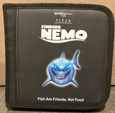 Walt Disney Pixar Finding Nemo CD/DVD Storage Case 12 Disc Bruce Case Logic