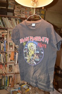 IRON MAIDEN tour shirt '81 KILLERS F & B vintage