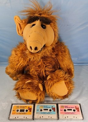 (超希少)喋るアルフ カセット式 Talking ALF ヴィンテージ 80s Vintage Coleco 1987 Talking ALF With 3 Cassette Tapes Tested