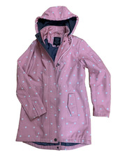 Odyssee Softshelljacke Mantel Softshellmantel rosa gepunktet Gr. M 38