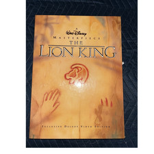 Walt Disney The Lion King VHS Exclusive Deluxe Video Edition Animation Family