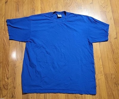 Pro 5 Super Heavy T-shirt 3XL SS Royal Blue 100% Cotton 54'' X 32''